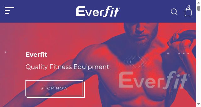 Screenshot of everfit.com.au