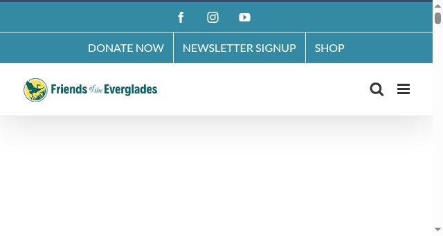 Screenshot of everglades.org