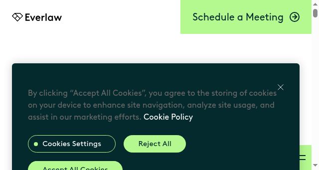 Screenshot of everlaw.com.au