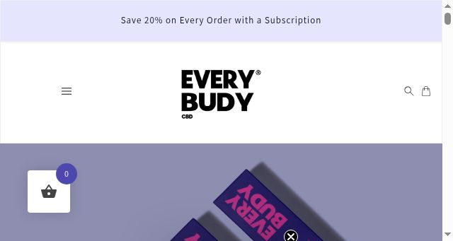 Screenshot of everybudy.co.uk