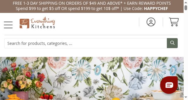 Screenshot of everythingkitchens.com