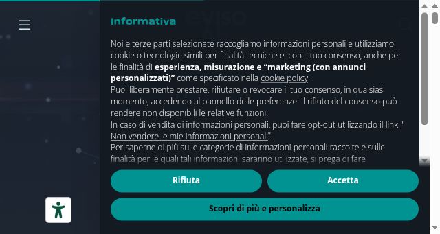Screenshot of eviso.ai