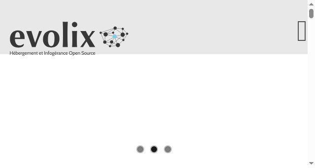 Screenshot of evolix.com