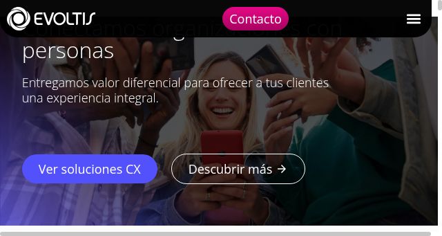 Screenshot of evoltis.com