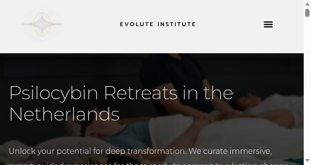 Screenshot of evolute-institute.com