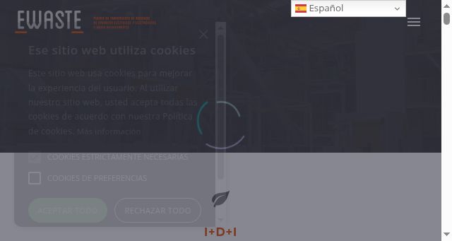 Screenshot of ewaste.es