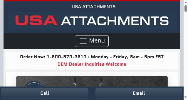 Screenshot of excavatorthumb.com