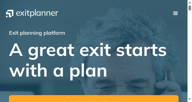 Screenshot of exitplanner.app