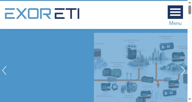 Screenshot of exor-eti.hr