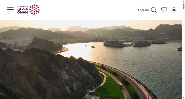 Screenshot of experienceoman.om