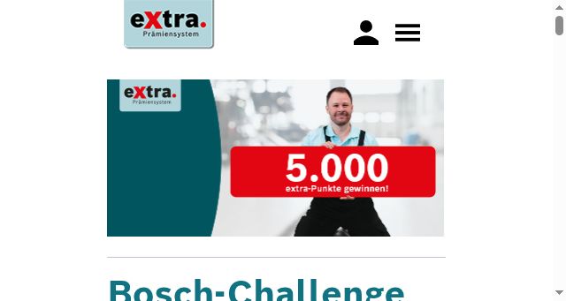 Screenshot of extra-praemien.de