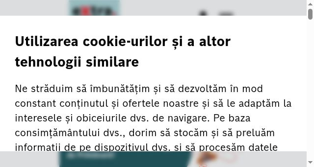 Screenshot of extra-premii.ro