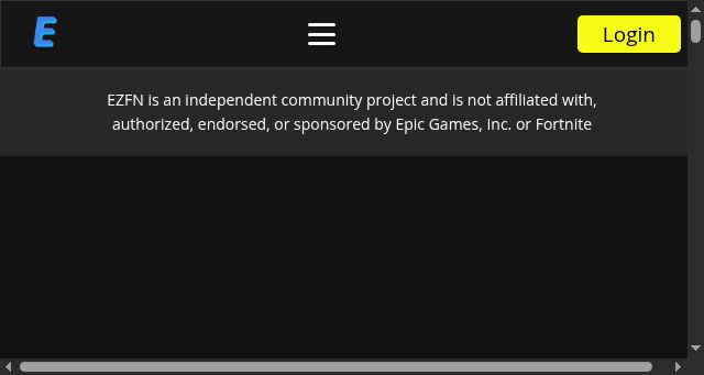 Screenshot of ezfn.dev
