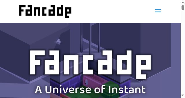 Screenshot of fancade.com