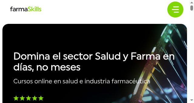 Screenshot of farmaskills.com