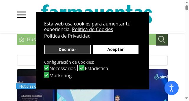 Screenshot of farmaventas.es