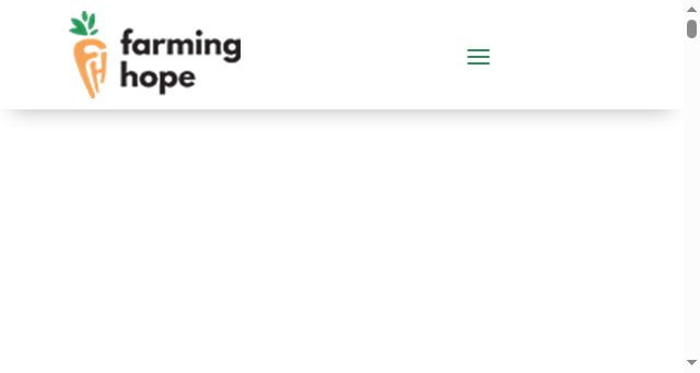 Screenshot of farminghope.org