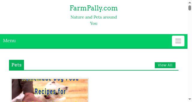 Screenshot of farmpally.com