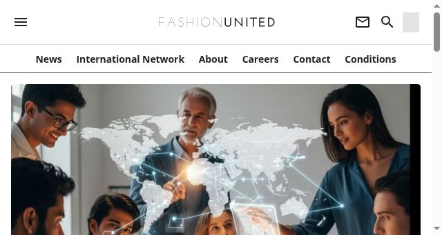Screenshot of fashionunited.info