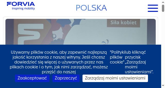 Screenshot of faurecia-polska.pl