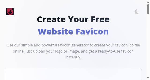 Screenshot of faviconicon.org