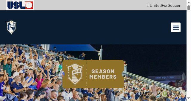 Screenshot of fcnaplesmembers.com