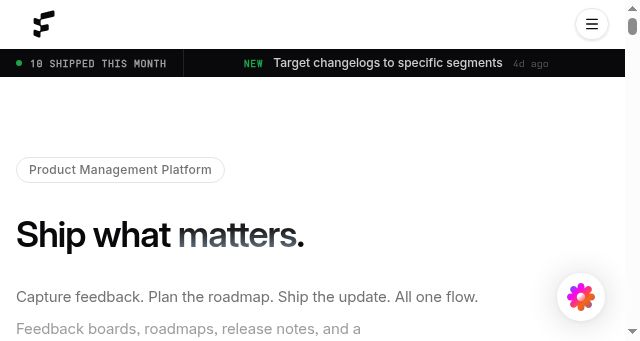 Screenshot of featureos.com