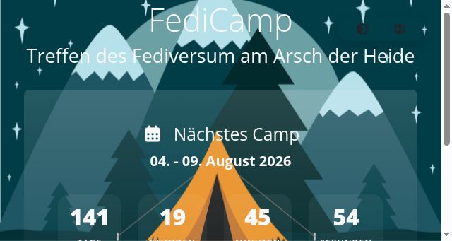 Screenshot of fedi.camp