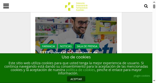 Screenshot of fefe.com