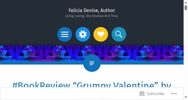 Screenshot of feliciadenise.com