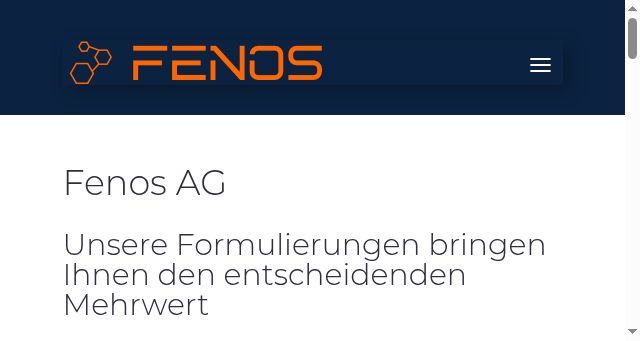 Screenshot of fenos.de