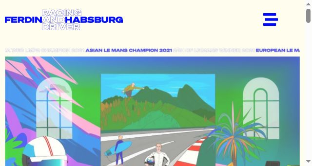 Screenshot of ferdinandhabsburg.com