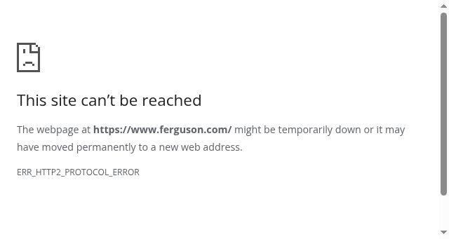 Screenshot of ferguson.com