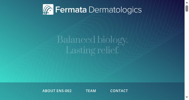 Screenshot of fermatadermatologics.com