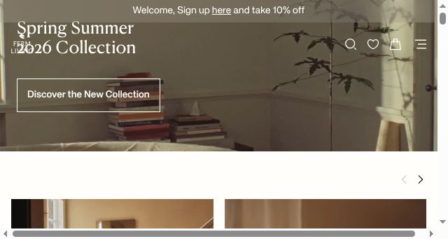 Screenshot of fermliving.co.uk