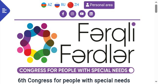 Screenshot of ferqliferdler.az