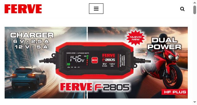 Screenshot of ferve.com