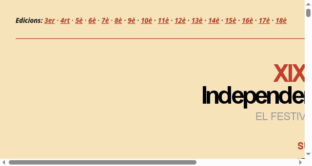 Screenshot of festivalpepesales.org