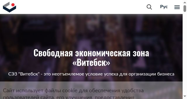 Screenshot of fez-vitebsk.by