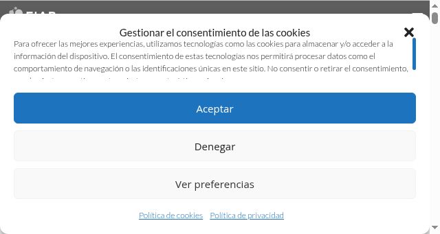 Screenshot of fiab.es
