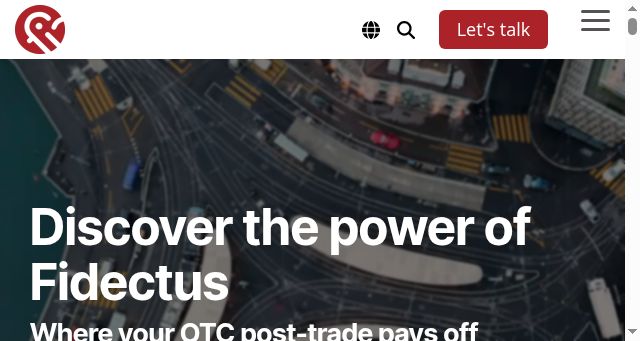 Screenshot of fidectus.com