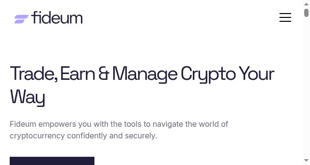 Screenshot of fideum.com