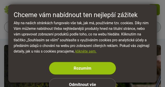 Screenshot of fieldmann.cz