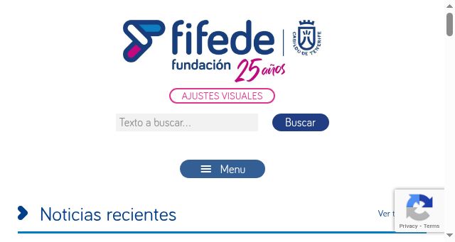 Screenshot of fifede.org