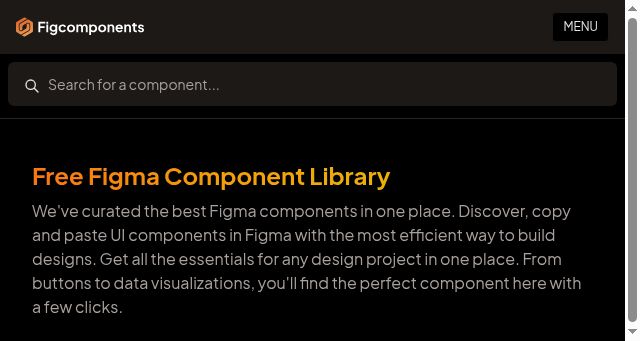 Screenshot of figcomponents.com