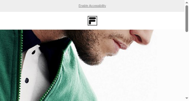Screenshot of fila.com
