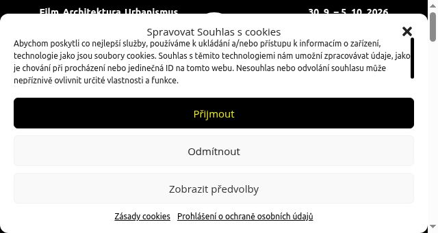 Screenshot of filmarchitektura.cz