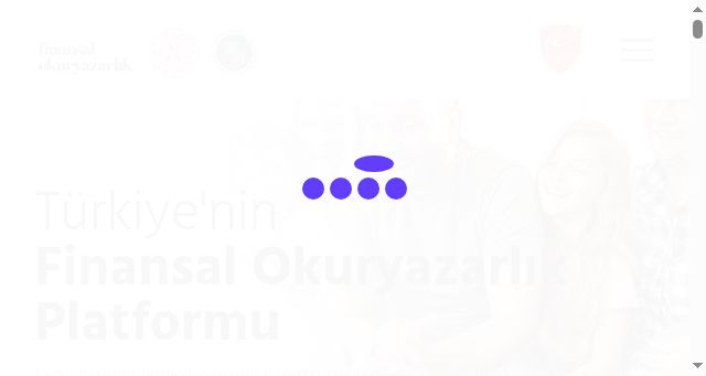 Screenshot of finansalokuryazarlik.gov.tr