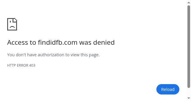 Screenshot of findidfb.com