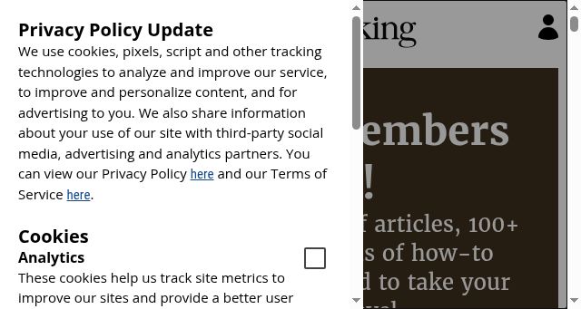 Screenshot of finewoodworking.com